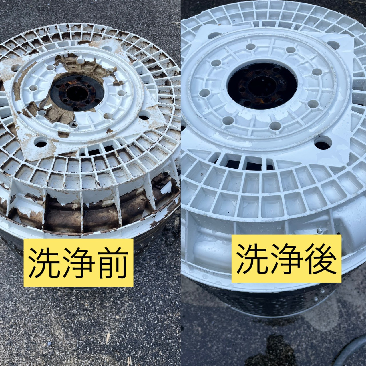 洗濯槽クリーニング（分解洗浄）サービス