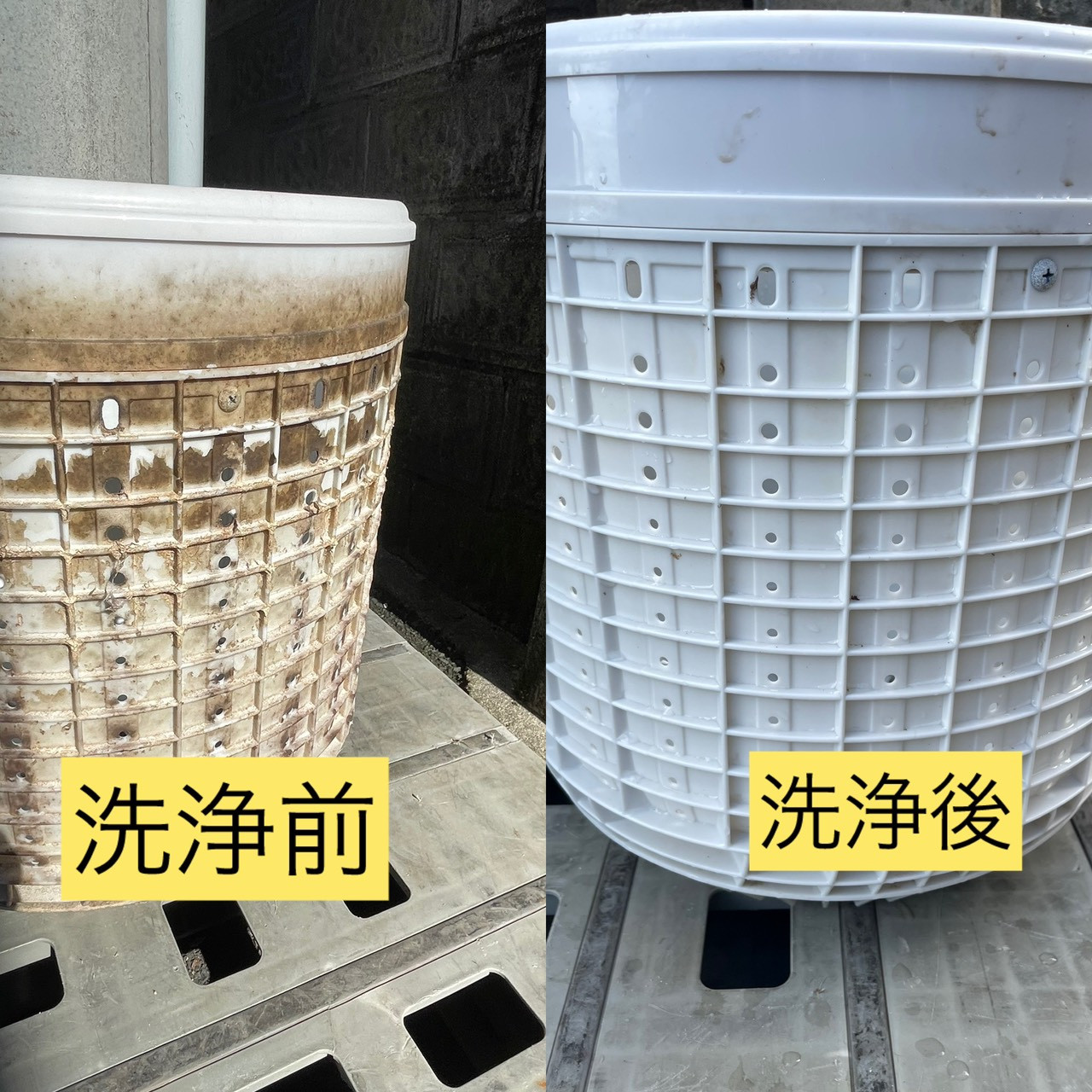 洗濯槽クリーニング・洗濯機分解洗浄